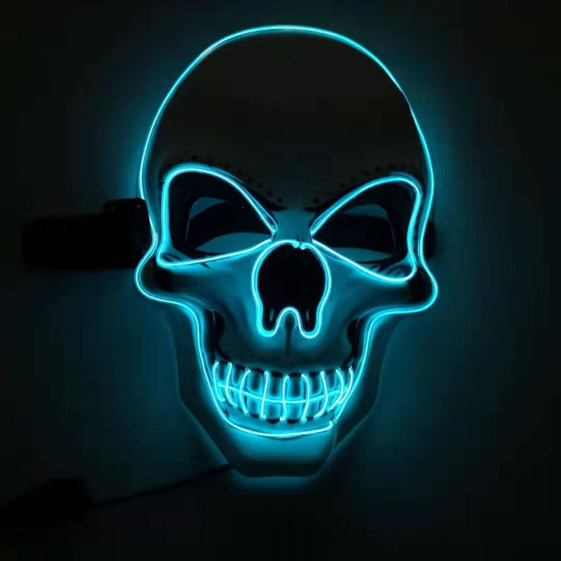 Skull LED Glowing Halloween Mask