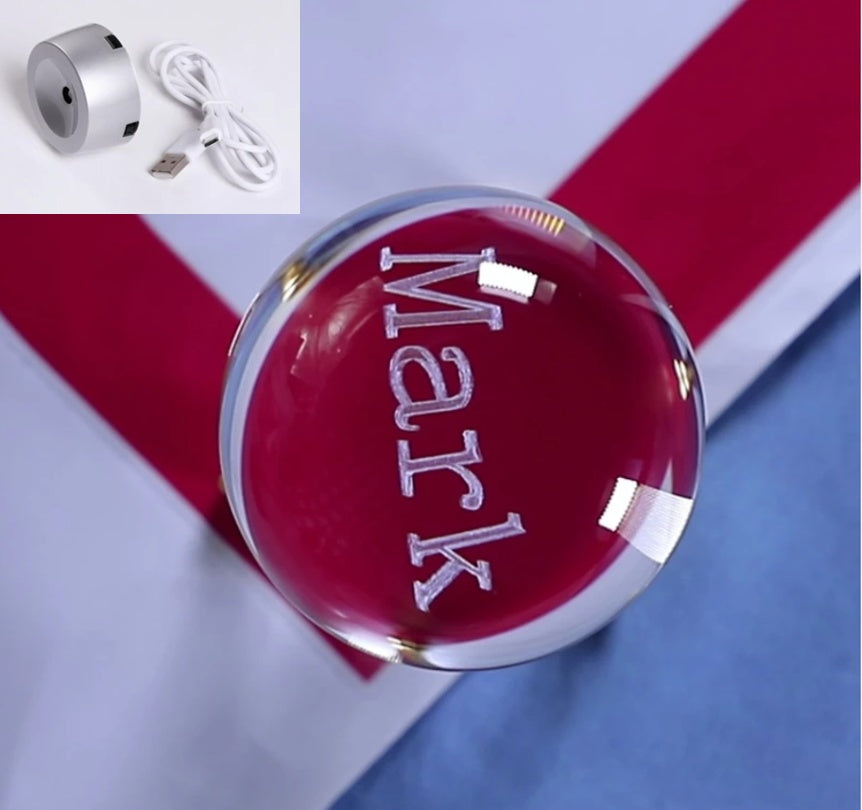 Crystal Ball personalized customization