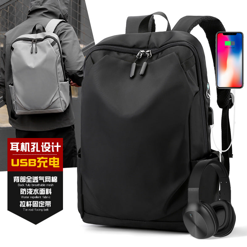 New Business Men&#039;s And Women&#039;s Travel Boarding Bag Large Capacity Nylon Backpack Casual Fashion Computer Luggage Bag