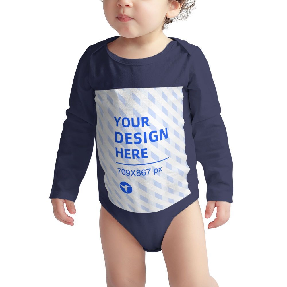 Wear A Comfortable Baby Long-sleeved Romper