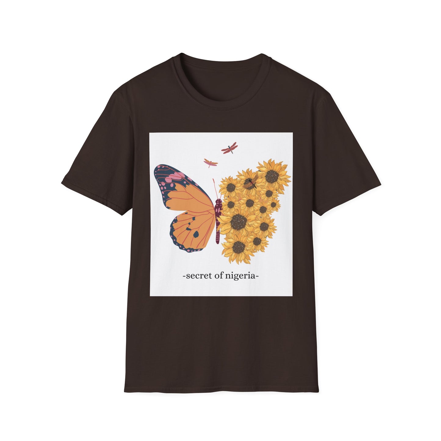 butterfly unisex softstyle (exclusive on whimsy wares online) t-shirt men