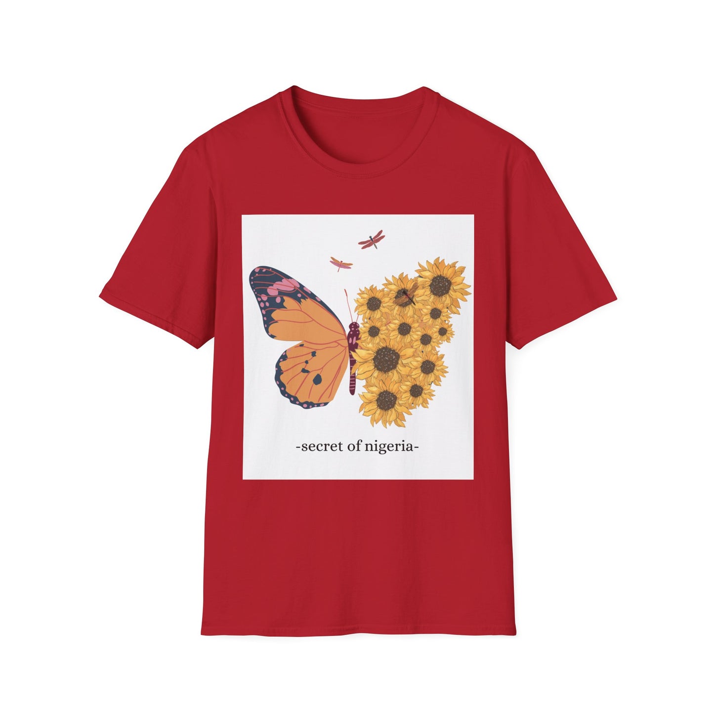 butterfly unisex softstyle (exclusive on whimsy wares online) t-shirt men