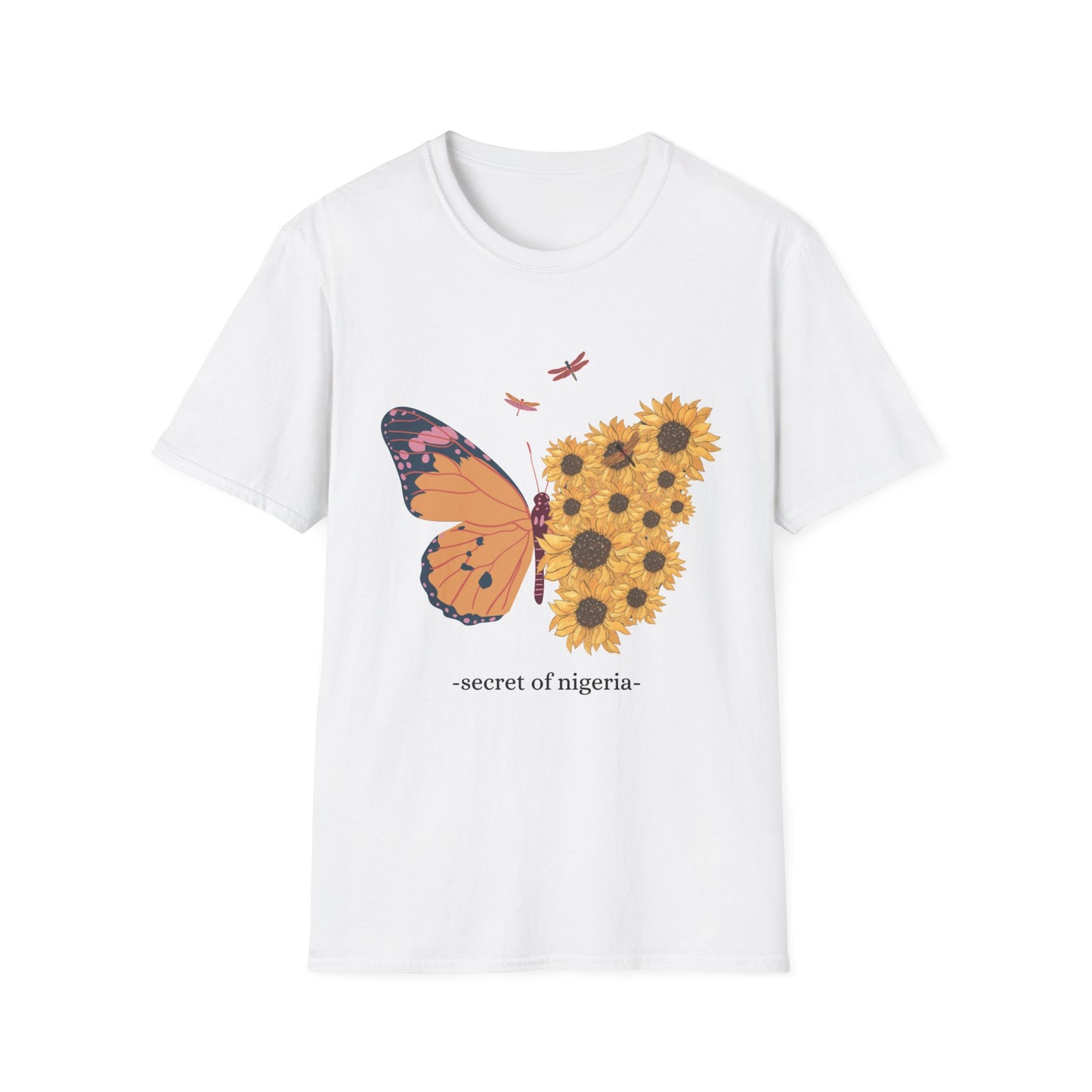 butterfly unisex softstyle (exclusive on whimsy wares online) t-shirt men