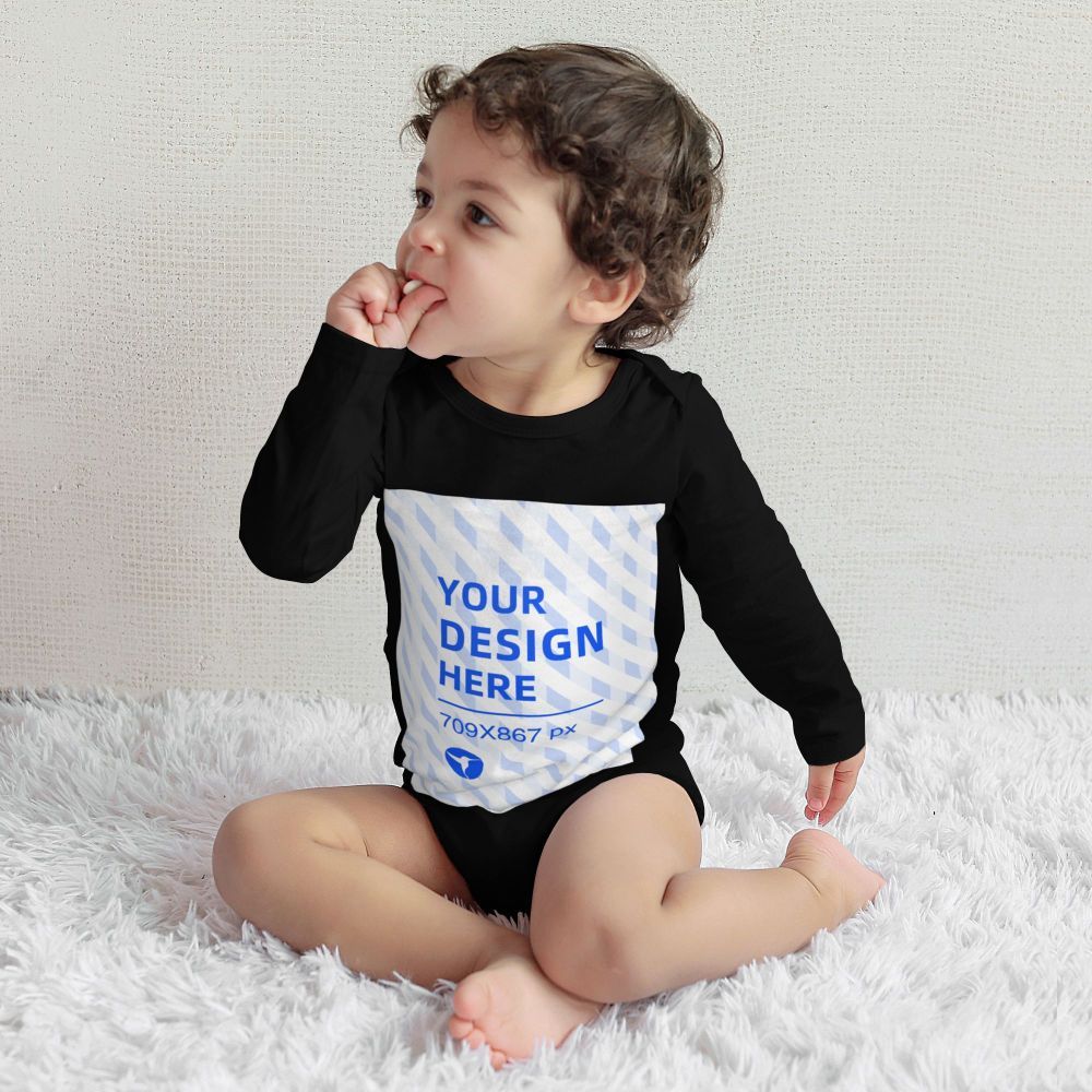 Wear A Comfortable Baby Long-sleeved Romper