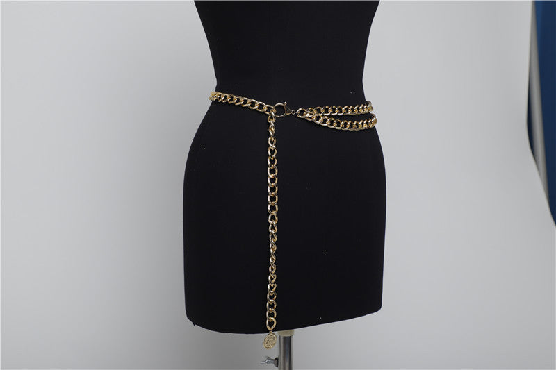 Adjustable whip chain waist