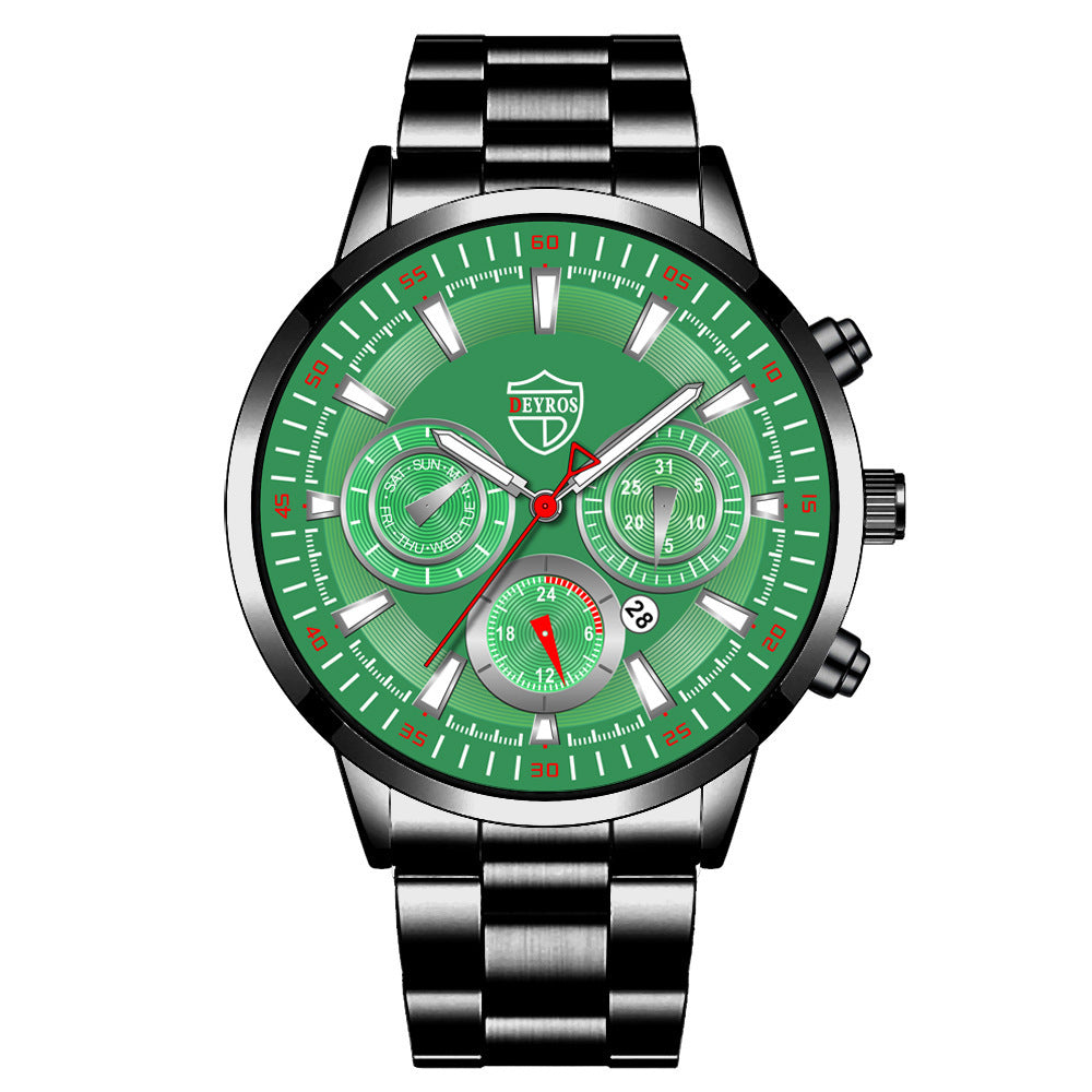 Fashion Men's Watch Fashion Luminous Calendar Watch Business Sports