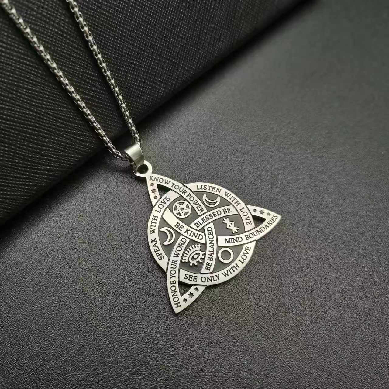 Celtic Knot Personality Trend Men's Necklace