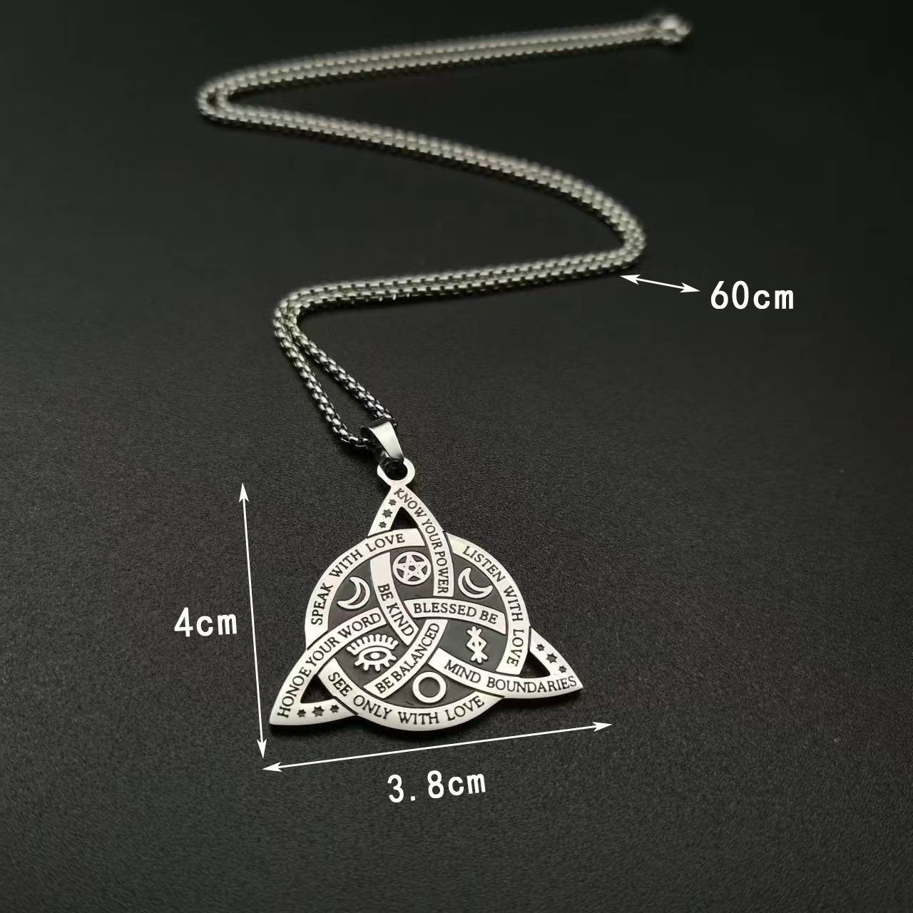 Celtic Knot Personality Trend Men's Necklace