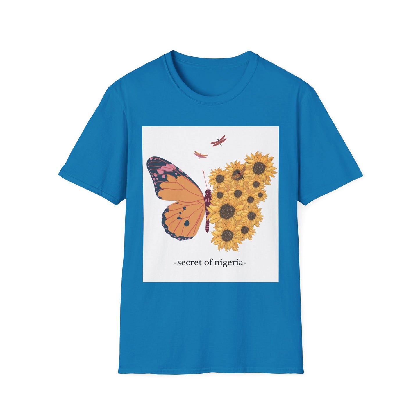 butterfly unisex softstyle (exclusive on whimsy wares online) t-shirt men