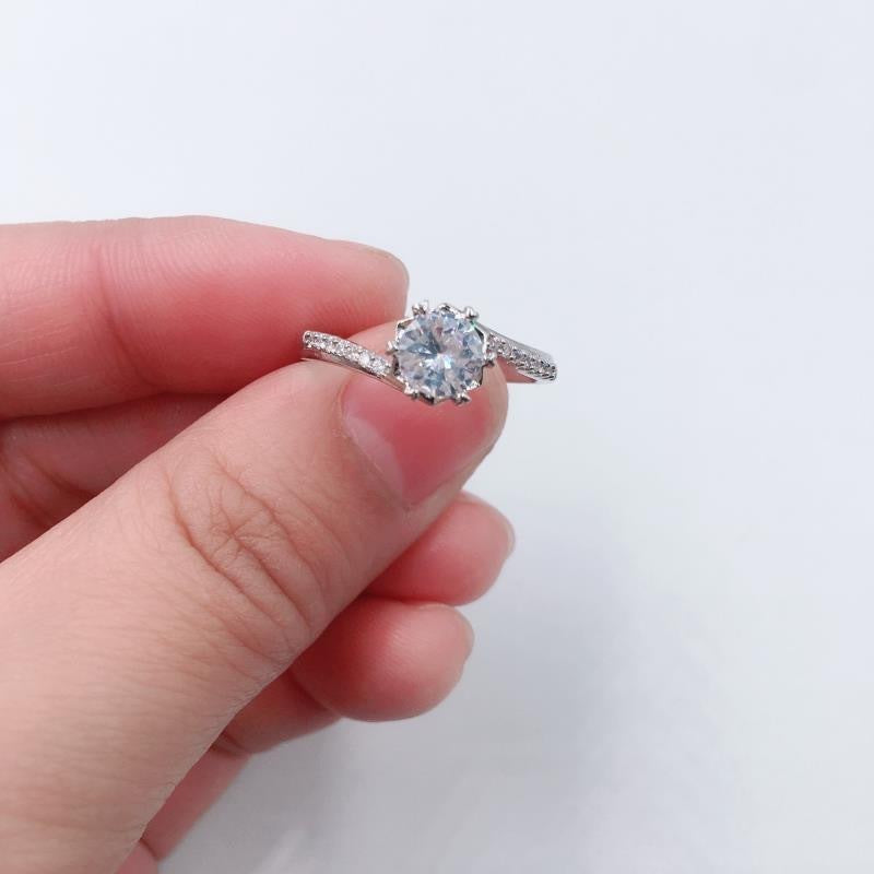 South Korea Fashion Personalized Flower Niche Design Ring