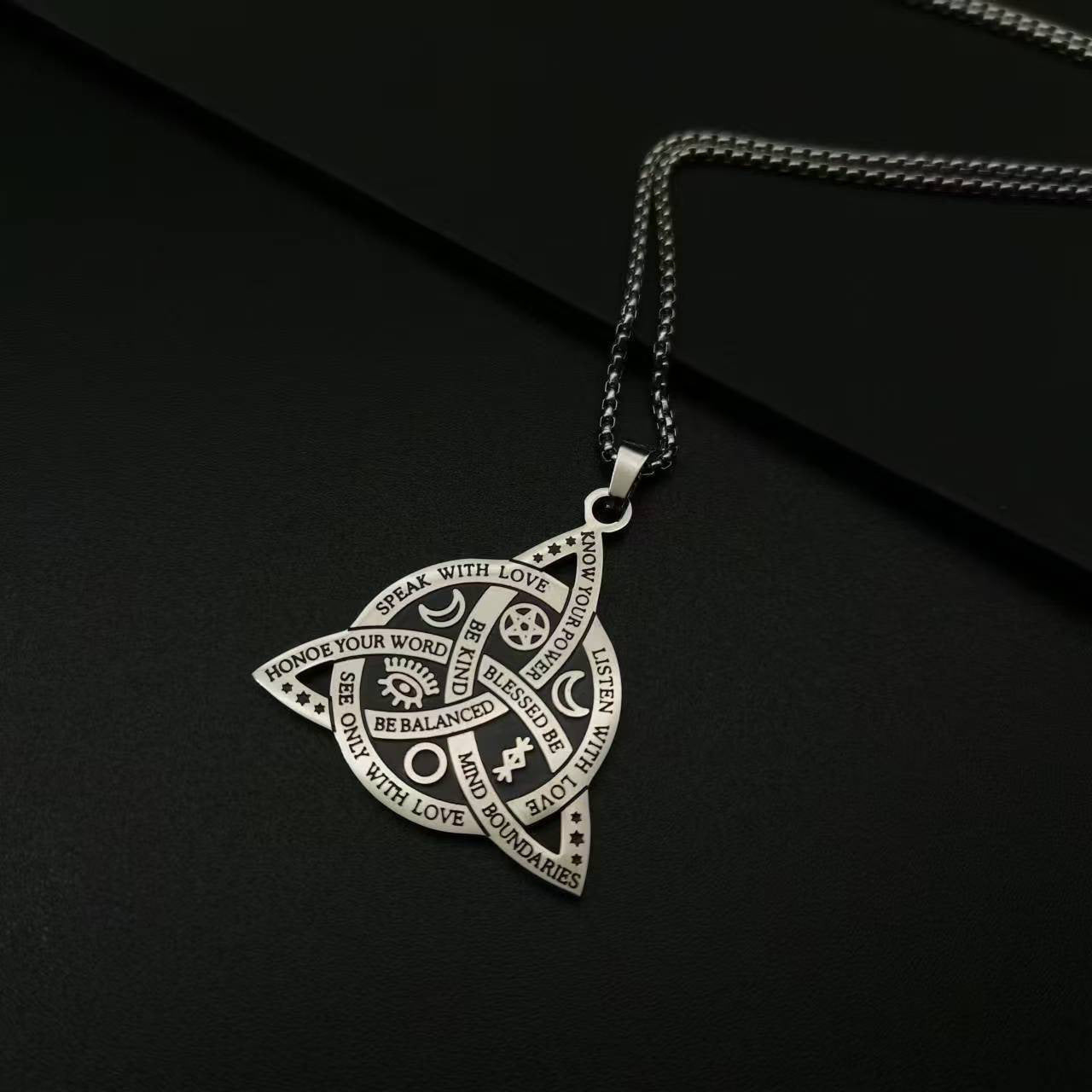 Celtic Knot Personality Trend Men's Necklace