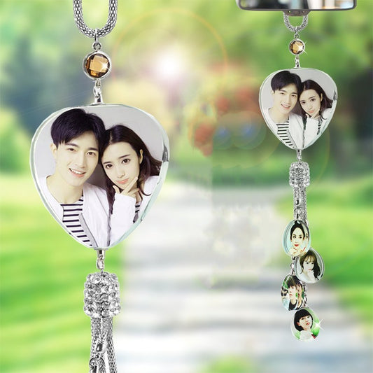 Decorative Photo Car Crystal Pendant