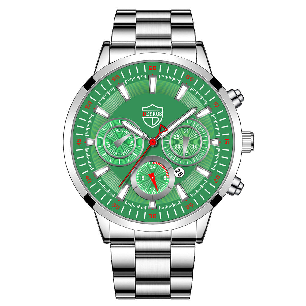 Fashion Men's Watch Fashion Luminous Calendar Watch Business Sports