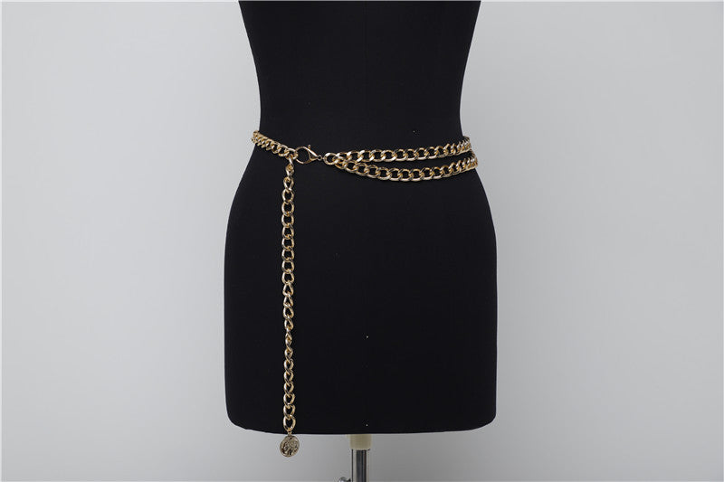 Adjustable whip chain waist