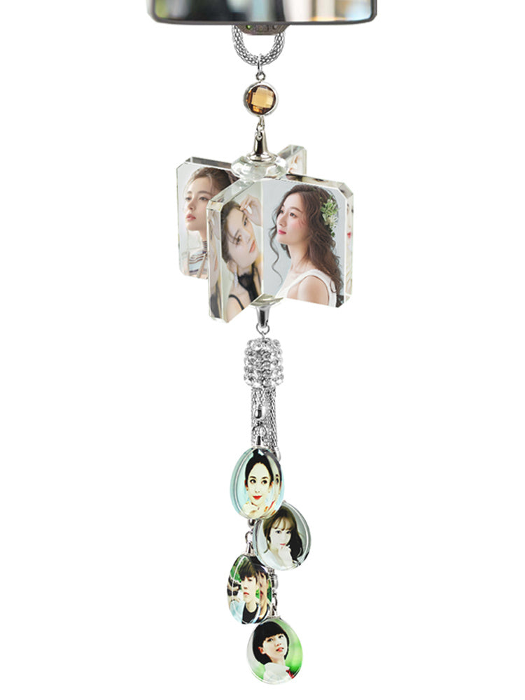 Decorative Photo Car Crystal Pendant