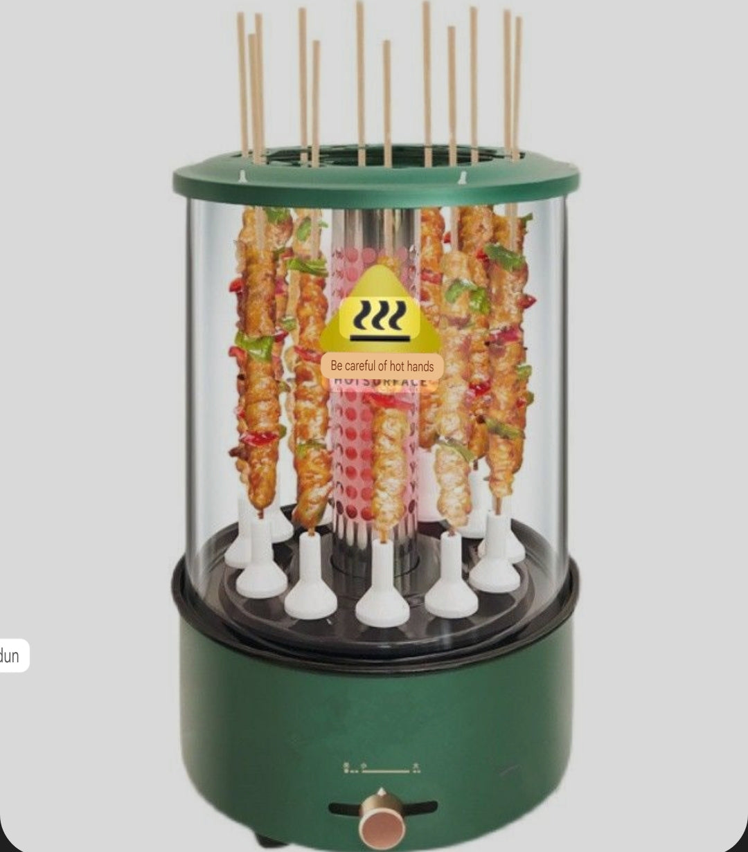 Electric Skewer Machine Household Commercial Smokeless Barbecue Oven Automatic Rotary Kebab Kebab Oven Kebab Kebab